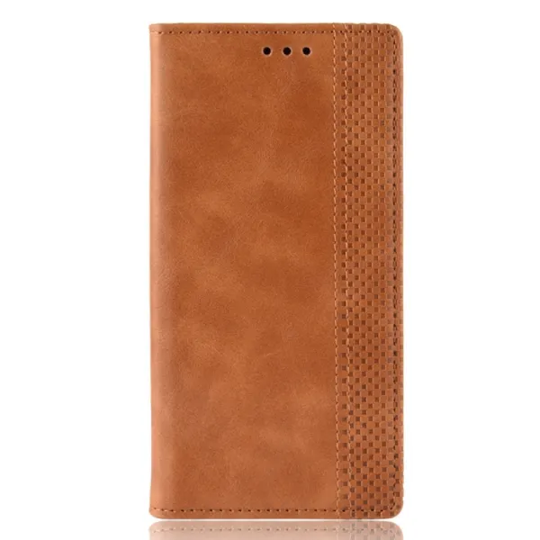 BUSINESS Peňaženkový kryt Oukitel C21 hnedý