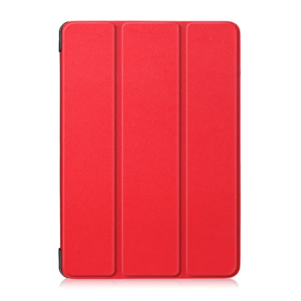 LEATHER Zaklápací obal Lenovo Tab M10 (X605F / X505L / X505F / ZA4G0019CZ / ZA480034CZ)  červený