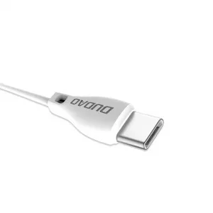 DUDAO L4 kábel USB Typ-C 2 metre biely