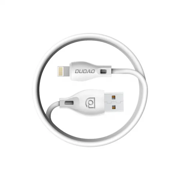 DUDAO L4 kábel USB Typ-C 2 metre biely