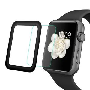 Tvrdené ochranné sklo Apple Watch 1 / 2 / 3 42mm čierne