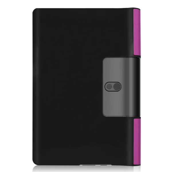 LEATHER Zaklápací obal Lenovo Yoga Smart Tab 10 fialový
