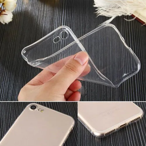 Silikónový obal Realme  5 priehľadný