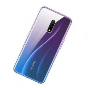 Silikónový obal Realme  5 priehľadný