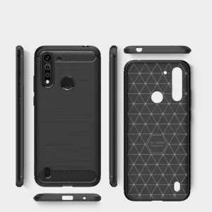 FLEXI TPU Ochranný kryt Motorola Moto G8 Power Lite modrý