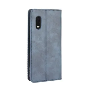 BUSINESS Peňaženkový kryt Samsung Galaxy Xcover Pro modrý