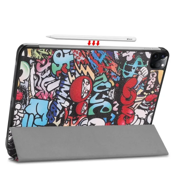 ART Zaklápací obal Apple iPad Pro 11 2020 / 2018 GRAFFITI