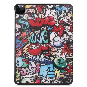 ART Zaklápací obal Apple iPad Pro 11 2020 / 2018 GRAFFITI