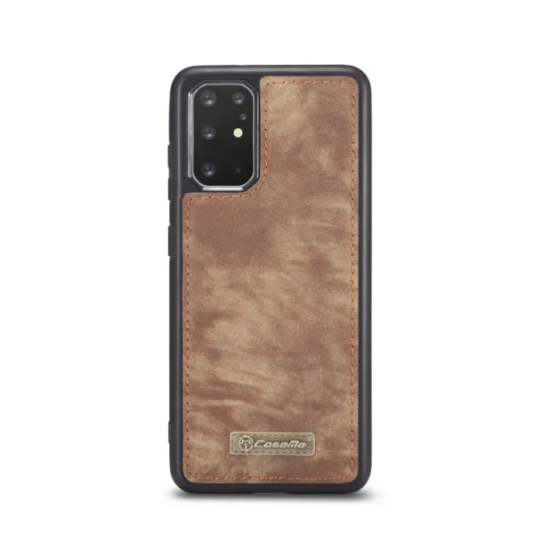 WALLET Ochranný  Kryt s peňaženkou 2v1 pre Samsung Galaxy S20 Plus  hnedý