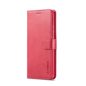 IMEEKE Peňaženkový kryt Huawei P40 Pro ružový