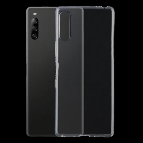 Silikónový kryt Sony Xperia L4 priehľadný