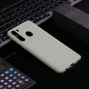 RUBBER Gumený kryt Samsung Galaxy A21 zelený