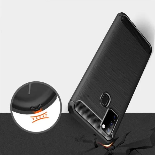 FLEXI TPU Kryt Samsung Galaxy A21s čierny