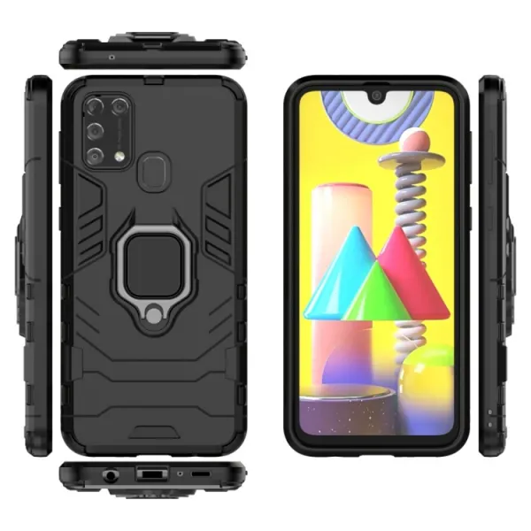 STRONG Ochranný kryt Samsung Galaxy M31 čierny