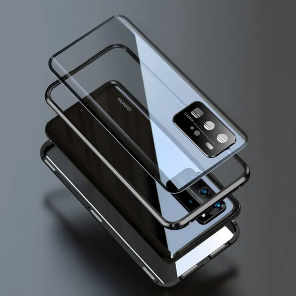 Magnetický kryt 360 Huawei P40 čierny