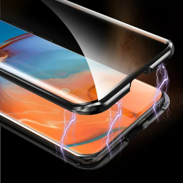 Magnetický kryt 360 Huawei P40 čierny