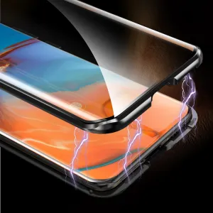 Magnetický kryt 360 Huawei P40 čierny