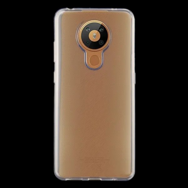 Silikónový kryt Nokia 5.3 priehľadný