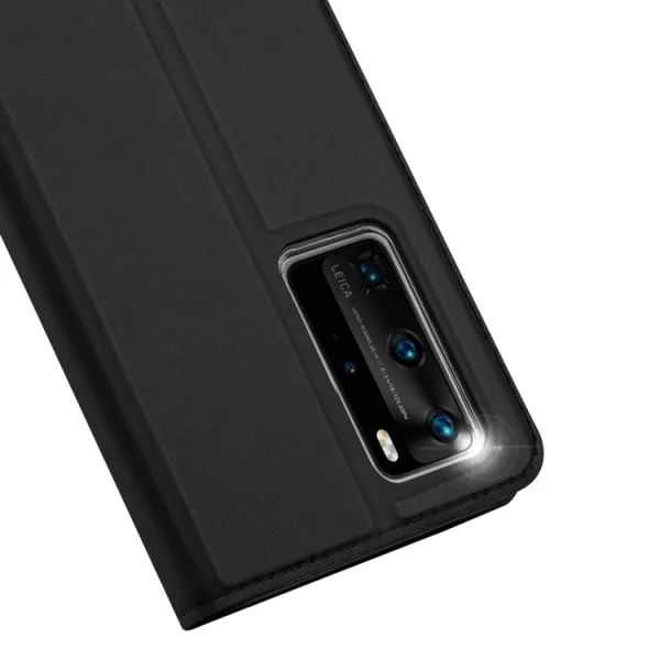 DUX Peňaženkový obal Huawei P40 Pro čierny