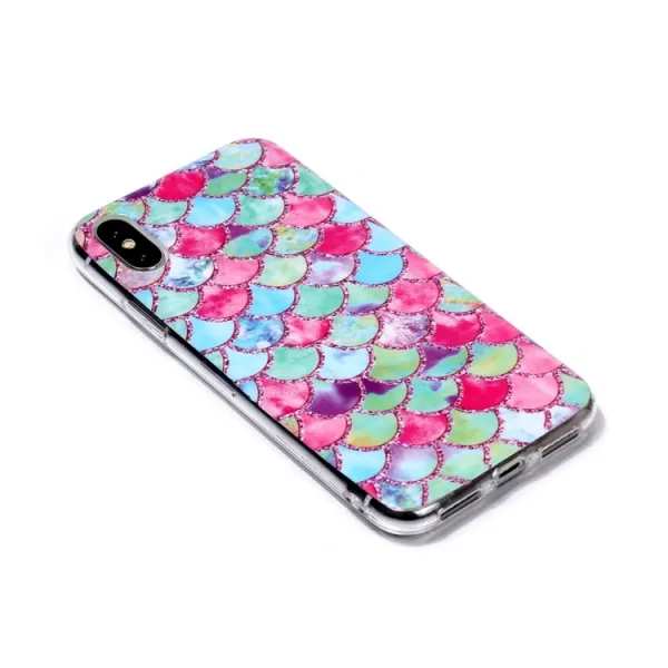 ART Silikónový kryt Apple iPhone XS Max FISH SCALE