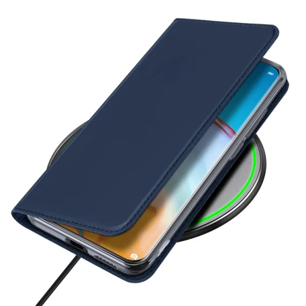 DUX Peňaženkový obal Huawei P40 Pro modrý