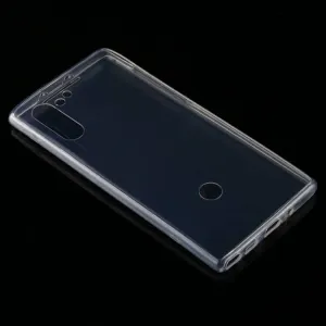 Ochranný obojstranný obal Samsung Galaxy Note 10 priehľadný