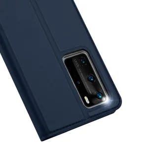 DUX Peňaženkový obal Huawei P40 Pro modrý
