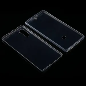 Ochranný obojstranný obal Samsung Galaxy Note 10 priehľadný
