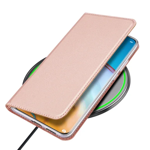 DUX Peňaženkový obal Huawei P40 Pro ružový