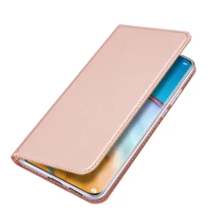 DUX Peňaženkový obal Huawei P40 Pro ružový