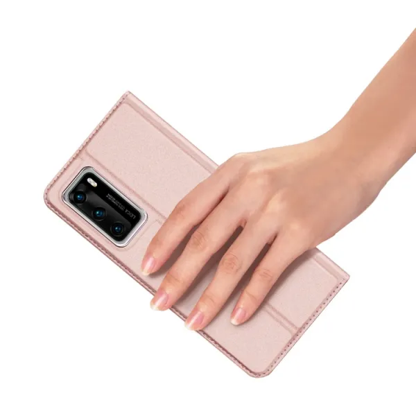 DUX Peňaženkový obal Huawei P40 ružový