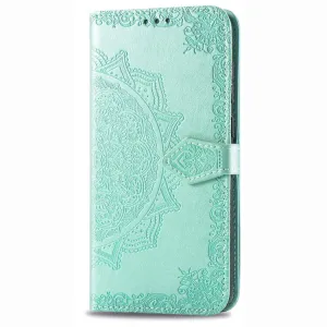 ART Peňaženkový kryt Sony Xperia L4 ORNAMENT zelený