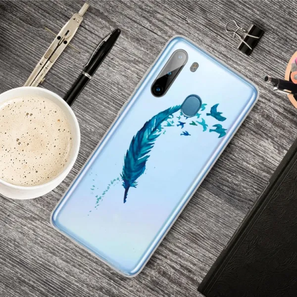 ART Silikónový kryt Samsung Galaxy A21 FEATHER