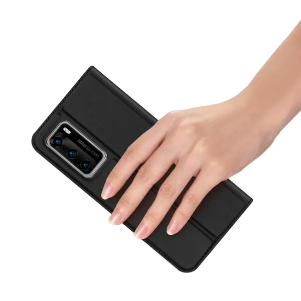 DUX Peňaženkový obal Huawei P40 čierny