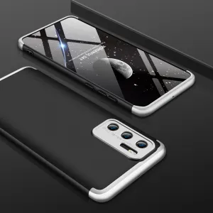 360° Ochranný kryt Huawei P40 čierny-strieborný