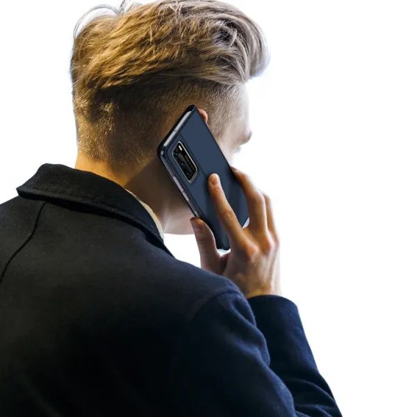 DUX Peňaženkový obal Huawei P40 modrý