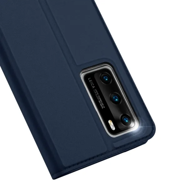DUX Peňaženkový obal Huawei P40 modrý