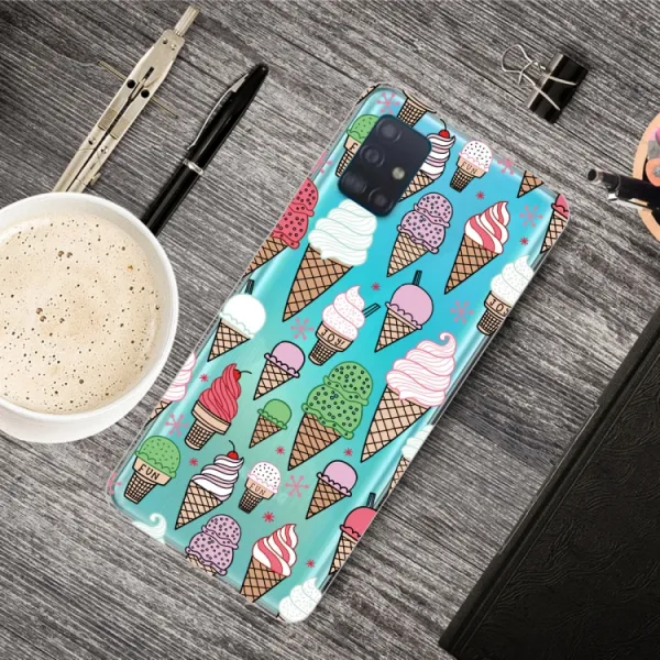 ART Silikónový kryt Samsung Galaxy A31 ICE CREAM