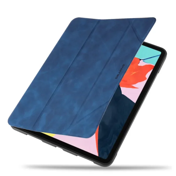 DG. MING Zaklápací obal Apple iPad Pro 11 (2022 / 2021 / 2020 / 2018) modrý