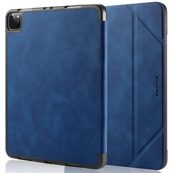 DG. MING Zaklápací obal Apple iPad Pro 11 (2022 / 2021 / 2020 / 2018) modrý