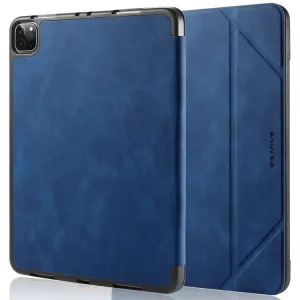 DG. MING Zaklápací obal Apple iPad Pro 11 (2022 / 2021 / 2020 / 2018) modrý