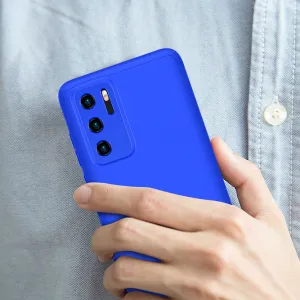 360° Ochranný kryt Huawei P40 modrý