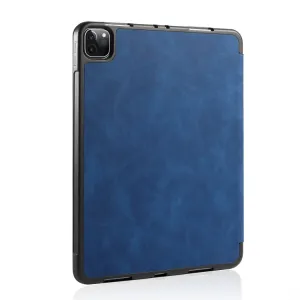 DG. MING Zaklápací obal Apple iPad Pro 11 (2022 / 2021 / 2020 / 2018) modrý
