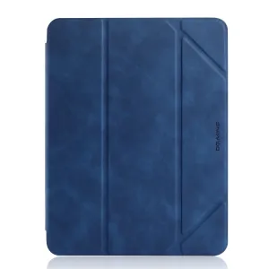 DG. MING Zaklápací obal Apple iPad Pro 11 (2022 / 2021 / 2020 / 2018) modrý