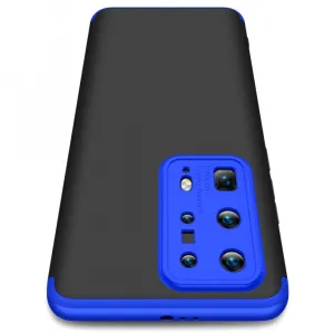 360° Ochranný kryt Huawei P40 Pro čierny-modrý