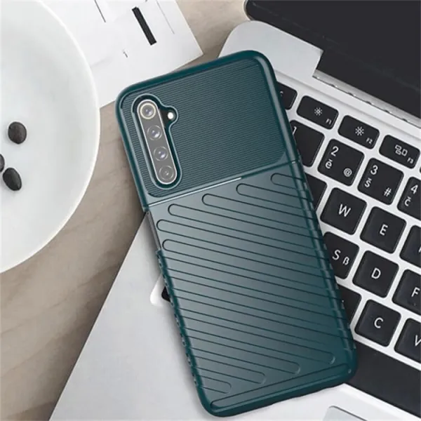 THUNDER Ochranný kryt Realme 6 Pro zelený