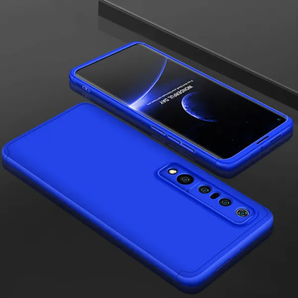 360° Ochranný kryt Xiaomi Mi 10 Pro modrý