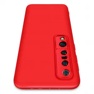 360° Ochranný kryt Xiaomi Mi 10 Pro červený