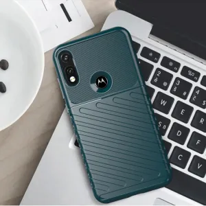 THUNDER Ochranný kryt Motorola Moto E (2020) zelený