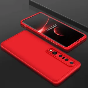 360° Ochranný kryt Xiaomi Mi 10 Pro červený